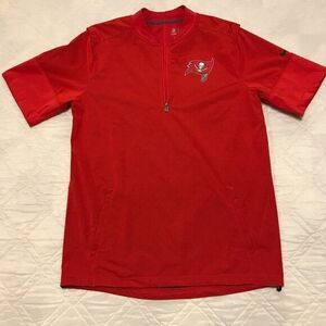 NFL Tampa Bay Buccaneers Nike onfield apparel vented‎ red shirt medium